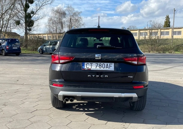 Seat Ateca cena 72890 przebieg: 81000, rok produkcji 2016 z Toruń małe 326